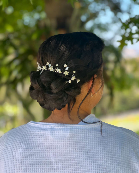 Low structured bun - Hair by Natasha